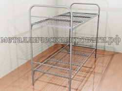 Металлические двухъярусные кровати эконом