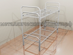 Металлические двухъярусные кровати эконом